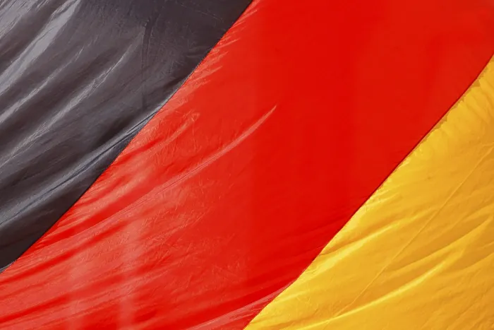 Gerahmter Druck : Deutsche Flagge Gerahmter Druck : Deutsche Flagge