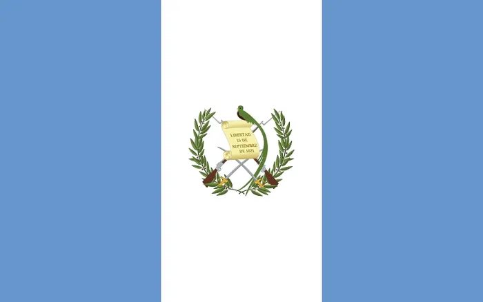 Gerahmter Druck : Flagge von Guatemala, Vektorillustration. Gerahmter Druck : Flagge von Guatemala, Vektorillustration.