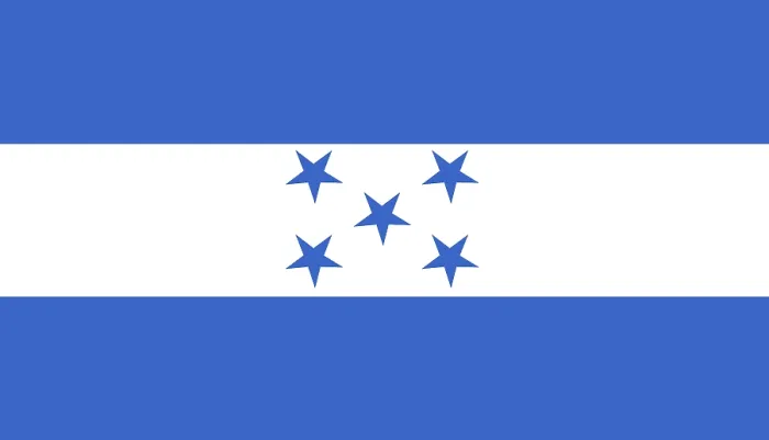 Gerahmter Druck : Flagge von Honduras Gerahmter Druck : Flagge von Honduras