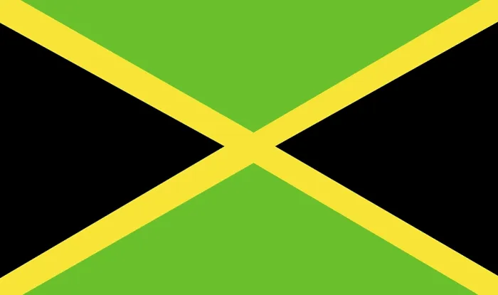 Gerahmter Druck : Jamaikanische Flagge Gerahmter Druck : Jamaikanische Flagge