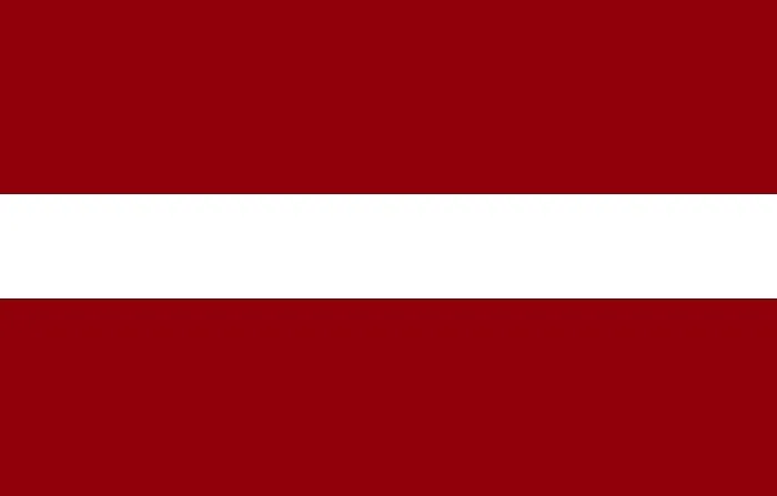 Gerahmter Druck : Flagge Lettlands Gerahmter Druck : Flagge Lettlands
