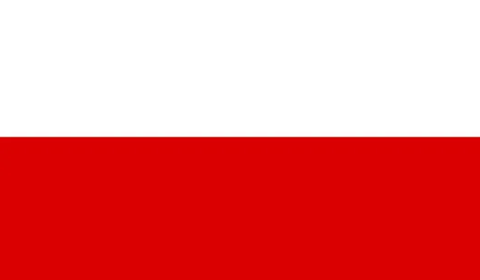 Gerahmter Druck : Polens Flagge Gerahmter Druck : Polens Flagge