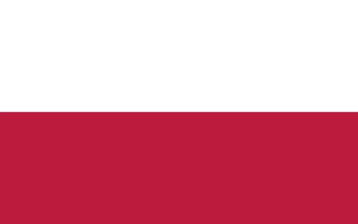 Gerahmter Druck : Polens Flagge Gerahmter Druck : Polens Flagge
