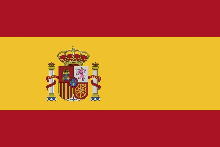 Gerahmter Druck : Flagge Spaniens, Vektorillustration. Gerahmter Druck : Flagge Spaniens, Vektorillustration.