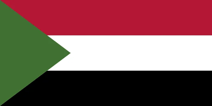 Gerahmter Druck : Flagge des Sudan, Vektorillustration. Gerahmter Druck : Flagge des Sudan, Vektorillustration.