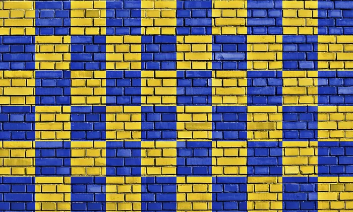 Gerahmter Druck : Flagge von Surrey auf Ziegelmauer gemalt. Gerahmter Druck : Flagge von Surrey auf Ziegelmauer gemalt.