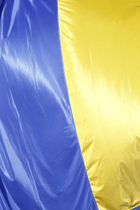 Gerahmter Druck : Fahne der Ukraine Gerahmter Druck : Fahne der Ukraine