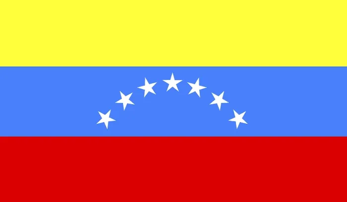 Gerahmter Druck : Flagge Venezuelas Gerahmter Druck : Flagge Venezuelas