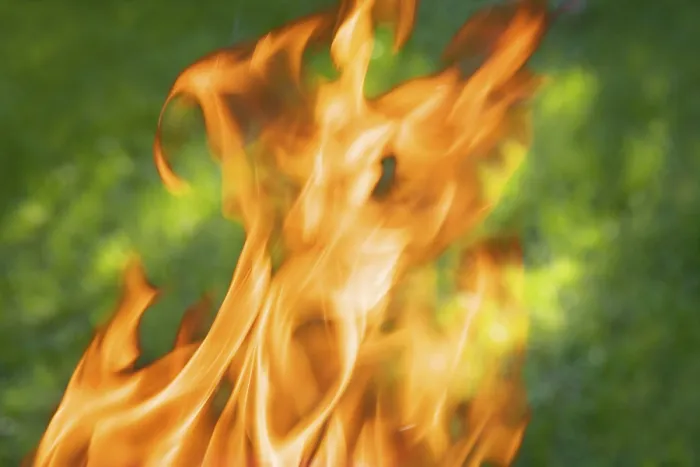 Gerahmter Druck : Flames Gerahmter Druck : Flames