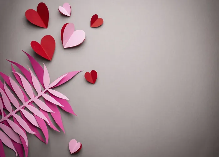 Gerahmter Druck : Flachaufstellung romantischer Valentinstags-Hintergrund Gerahmter Druck : Flachaufstellung romantischer Valentinstags-Hintergrund