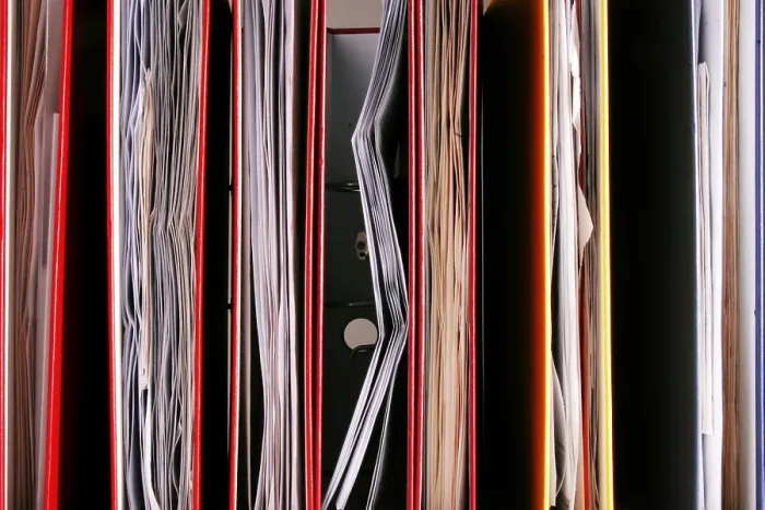 Gerahmter Druck : Folder