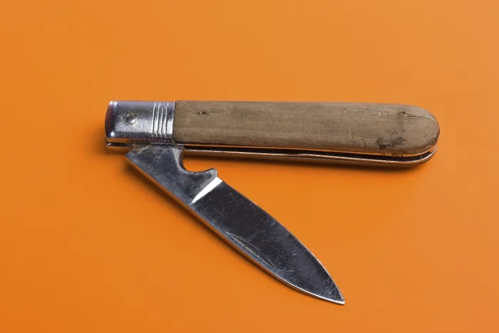 Gerahmter Druck : Faltmesser Gerahmter Druck : Faltmesser