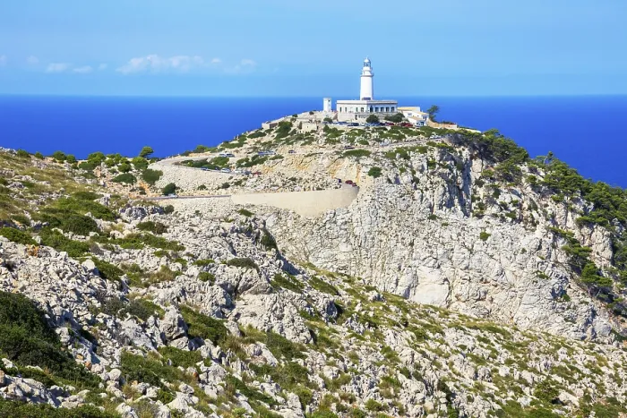 Gerahmter Druck : Leuchtturm Formentor, Mallorca Gerahmter Druck : Leuchtturm Formentor, Mallorca