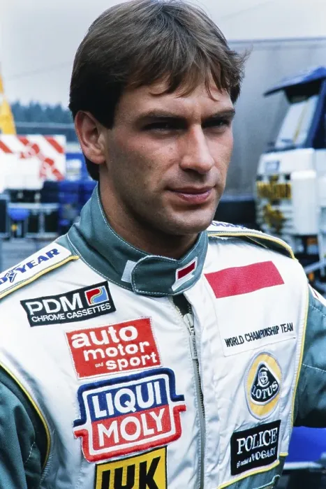 Gerahmter Druck : Formel-1-Fahrer Michael Bartels (DEU), Portrait, Deutscher Grand Prix, Hockenheim, 28.07.1991