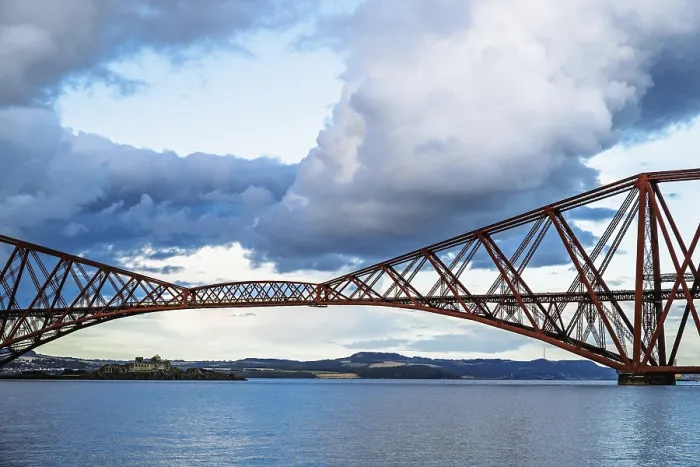 Gerahmter Druck : Forth Bridge, Queensferry Crossing Gerahmter Druck : Forth Bridge, Queensferry Crossing