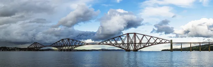 Gerahmter Druck : Forth Bridge, Queensferry Crossing Gerahmter Druck : Forth Bridge, Queensferry Crossing