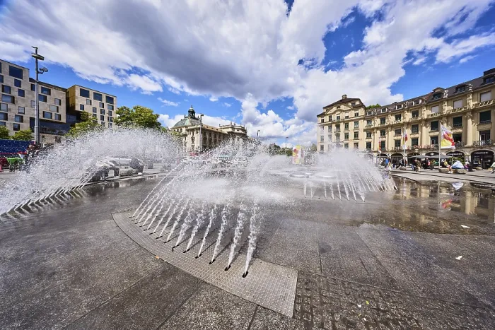 Gerahmter Druck : Brunnen, allgemeine Architektur. Gerahmter Druck : Brunnen, allgemeine Architektur.