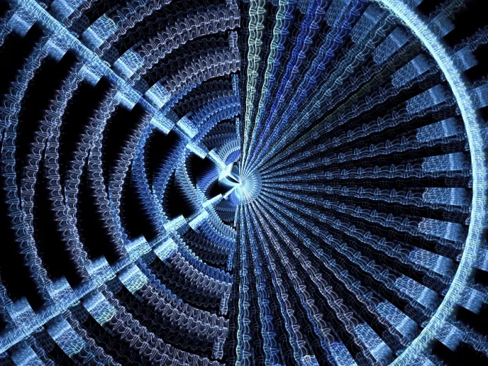 Gerahmter Druck : Fraktal-Disk - abstrakte computer-generierte Abbildung. Gerahmter Druck : Fraktal-Disk - abstrakte computer-generierte Abbildung.