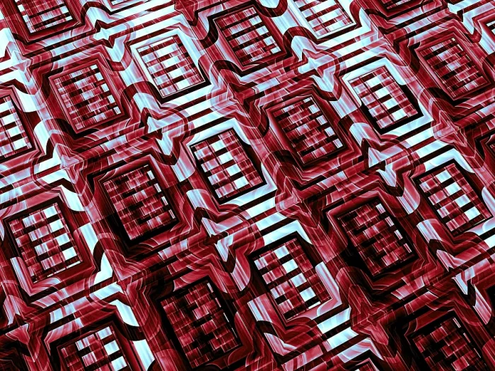 Gerahmter Druck : Fraktal-Textur - abstrakte computer-generierte Abbildung. Gerahmter Druck : Fraktal-Textur - abstrakte computer-generierte Abbildung.