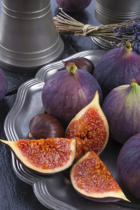 Gerahmter Druck : Frische Feigen Gerahmter Druck : Frische Feigen