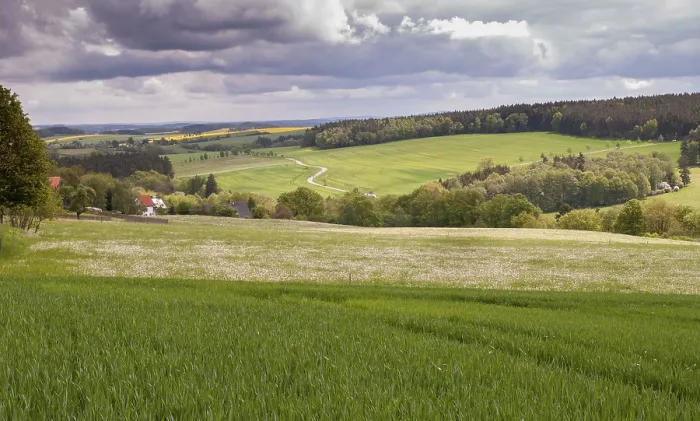 Gerahmter Druck : Frotschau, Deutschland, Greiz, Thüringen Gerahmter Druck : Frotschau, Deutschland, Greiz, Thüringen