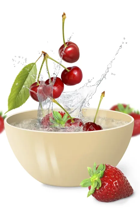Gerahmter Druck : Frucht 427