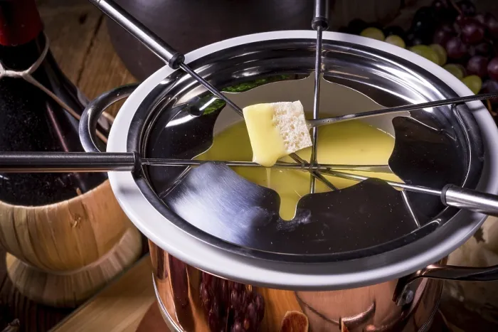 Gerahmter Druck : Früchtefondue Gerahmter Druck : Früchtefondue