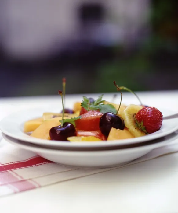 Gerahmter Druck : Obstsalat Gerahmter Druck : Obstsalat