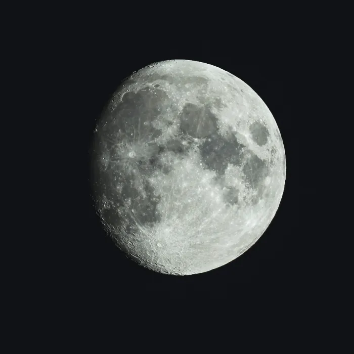 Gerahmter Druck : Vollmond im schwarzen Himmel, Devon. Gerahmter Druck : Vollmond im schwarzen Himmel, Devon.