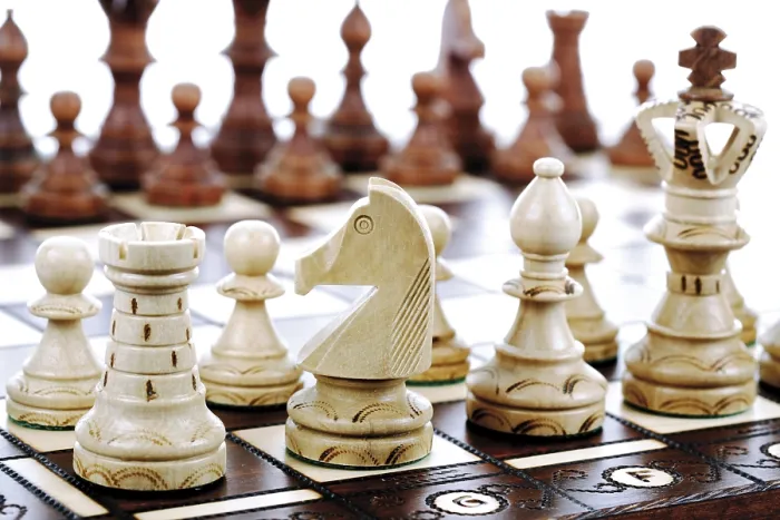 Gerahmter Druck : Spiel des Schach. Gerahmter Druck : Spiel des Schach.