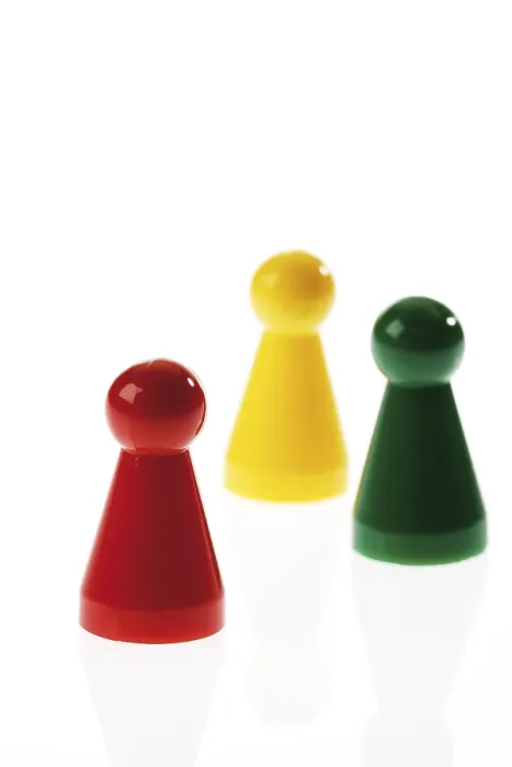 Gerahmter Druck : Spielstücke Gerahmter Druck : Spielstücke