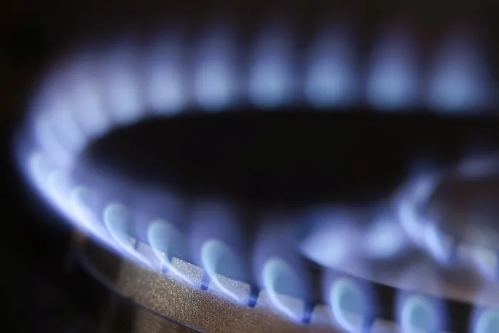 Gerahmter Druck : Brennender Gasflammenstrahl Gerahmter Druck : Brennender Gasflammenstrahl