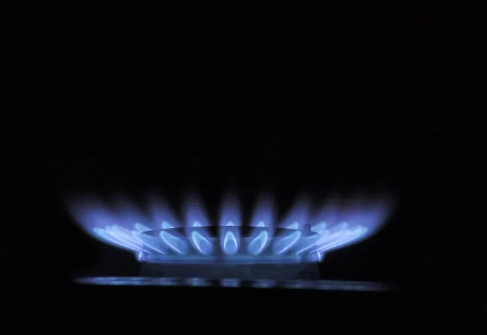 Gerahmter Druck : Flammen von Gas Gerahmter Druck : Flammen von Gas