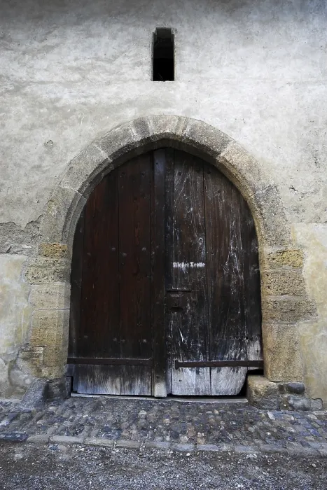 Gerahmter Druck : Tor am Benediktinerkloster Gerahmter Druck : Tor am Benediktinerkloster