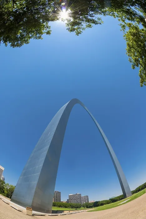 Gerahmter Druck : Gateway-Arch, Tor des Westens Gerahmter Druck : Gateway-Arch, Tor des Westens