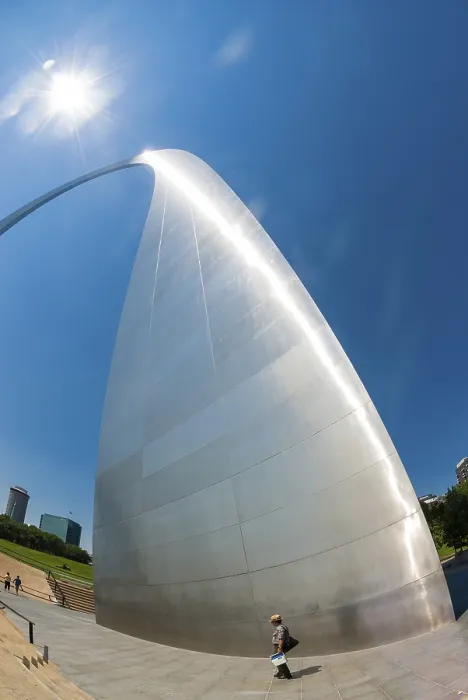 Gerahmter Druck : Gateway-Arch, Tor des Westens Gerahmter Druck : Gateway-Arch, Tor des Westens