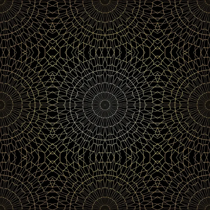 Gerahmter Druck : Geometrisches Goldlacetragloses Muster. Gerahmter Druck : Geometrisches Goldlacetragloses Muster.