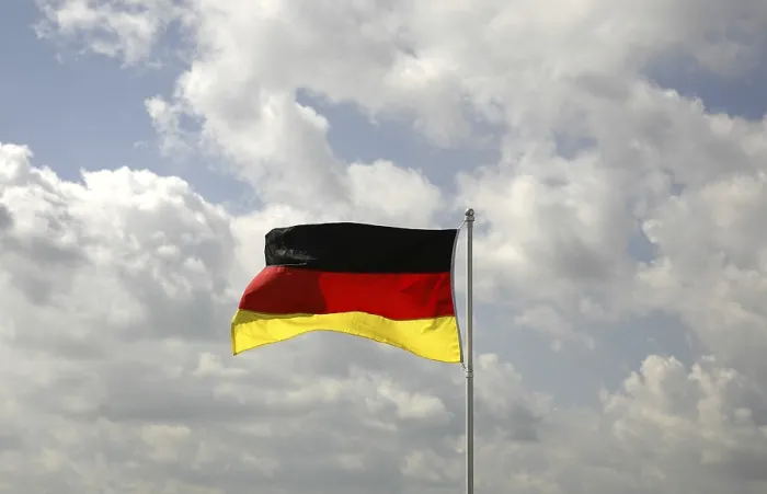 Gerahmter Druck : Deutsche Flagge Gerahmter Druck : Deutsche Flagge