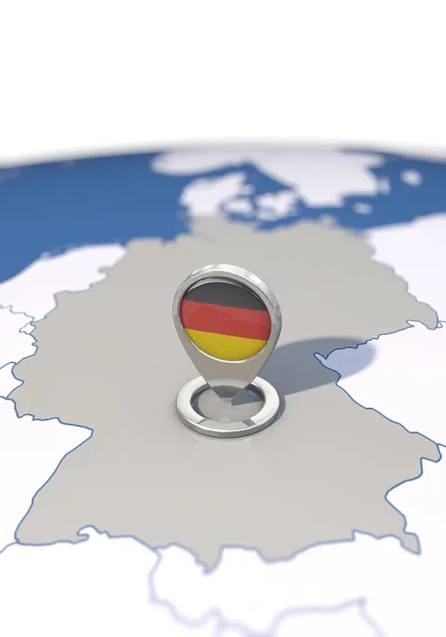 Gerahmter Druck : Deutschland, Ziel, Navigation. Gerahmter Druck : Deutschland, Ziel, Navigation.