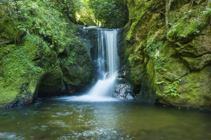 Gerahmter Druck : Geroldsauer Wasserfall - Wasserfall von Geroldsau Gerahmter Druck : Geroldsauer Wasserfall - Wasserfall von Geroldsau