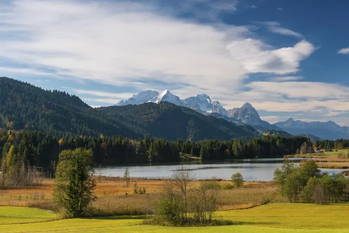 Gerahmter Druck : Geroldsee, Karwendel, Krün Gerahmter Druck : Geroldsee, Karwendel, Krün