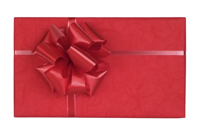 Gerahmter Druck : Geschenk in Geschenkverpackung Gerahmter Druck : Geschenk in Geschenkverpackung