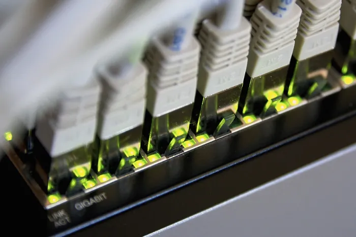 Gerahmter Druck : Gigabit-Ethernet-Verbindung Gerahmter Druck : Gigabit-Ethernet-Verbindung