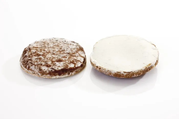 Gerahmter Druck : Lebkuchen auf Waffeln Gerahmter Druck : Lebkuchen auf Waffeln