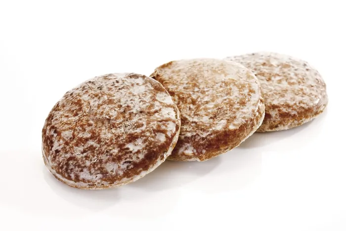 Gerahmter Druck : Lebkuchen auf Waffeln Gerahmter Druck : Lebkuchen auf Waffeln