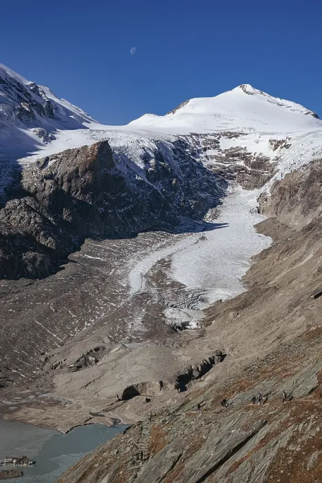 Gerahmter Druck : Gletscher auf dem Großglockner Gerahmter Druck : Gletscher auf dem Großglockner