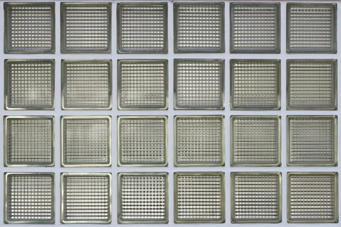 Gerahmter Druck : Glasziegel-Fenster Gerahmter Druck : Glasziegel-Fenster
