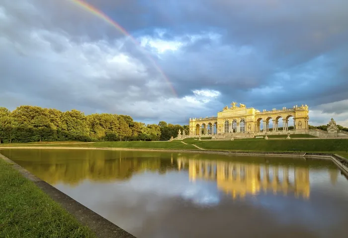 Gerahmter Druck : Gloriette, Wien, Österreich Gerahmter Druck : Gloriette, Wien, Österreich
