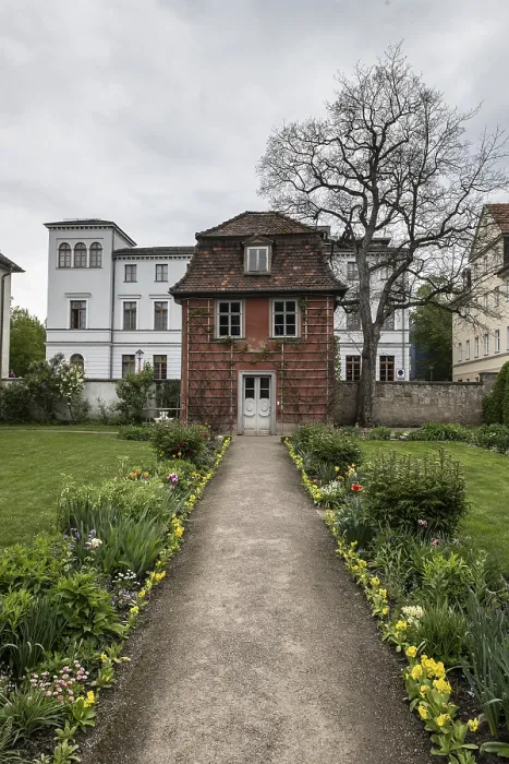 Gerahmter Druck : Goethes Garten, Weimar, Thüringen Gerahmter Druck : Goethes Garten, Weimar, Thüringen