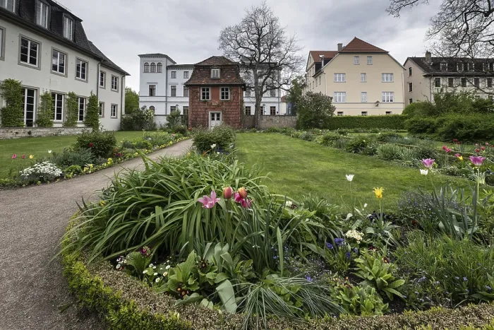 Gerahmter Druck : Goethes Garten, Weimar, Thüringen Gerahmter Druck : Goethes Garten, Weimar, Thüringen